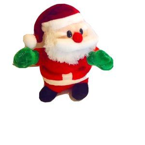 Chrisha Creations Playful 7" Plush Christmas Santa Clause Stuffed Toy